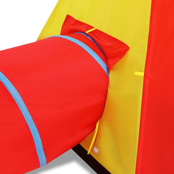 Kids Teepee Tunnel Play Tent