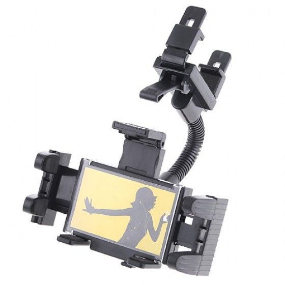 Multifunction 360 Car Mount Holder Stand for iPhone GPS PDA iPod Mobile