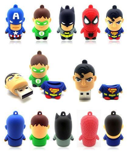 Captain America Cartoon USB 2.0 Flash Memory Pen Drive Stick 16GB