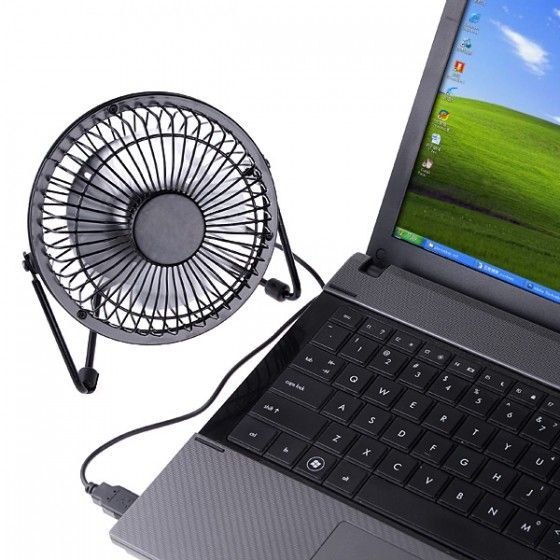 LUD Mini Portable Super Mute PC USB Cooler Desk Cooling Fan