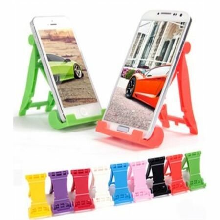 Folding Holder Mount Multi-stand For iPhone 5 iPad 4 3 SAMSUNG P5100 P5110 Tab2 (Colour Random Picked)