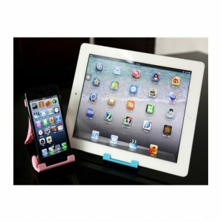 Folding Holder Mount Multi-stand For iPhone 5 iPad 4 3 SAMSUNG P5100 P5110 Tab2 (Colour Random Picked)