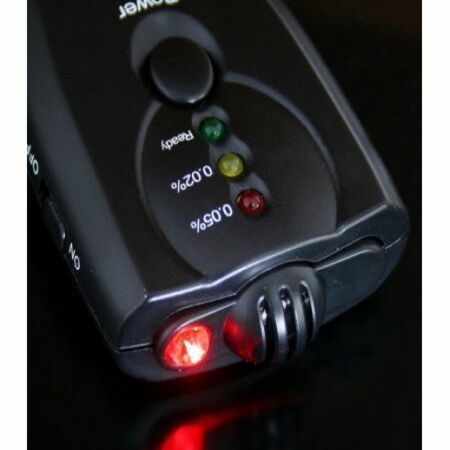 LUD Accurate Breath Alcohol Tester Breathalyzer Flashlight