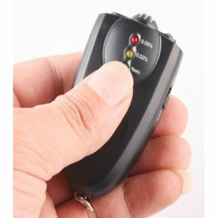 LUD Accurate Breath Alcohol Tester Breathalyzer Flashlight