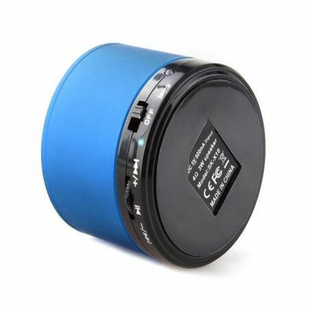 S10 Portable Mini Bluetooth Wireless Speaker TF Card Handsfree MP3 Cellphone Blue