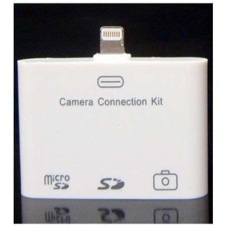 USB TF SD 3 in 1 Camera Connection Kit Card Reader For Apple iPad 4 iPad Mini