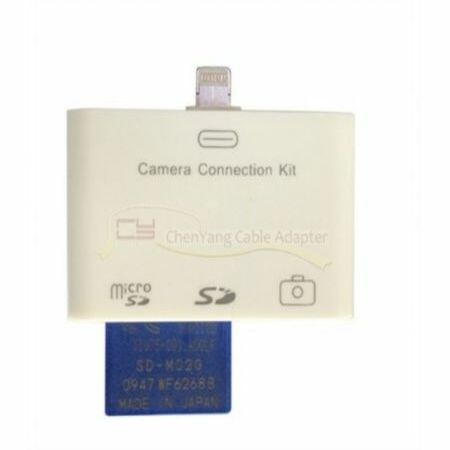 USB TF SD 3 in 1 Camera Connection Kit Card Reader For Apple iPad 4 iPad Mini