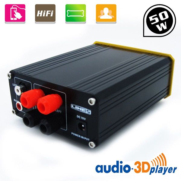 50W Digital Power Amplifier Hifi Amplifier With Stereo