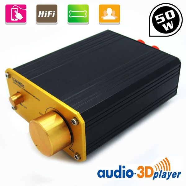 50W Digital Power Amplifier Hifi Amplifier With Stereo