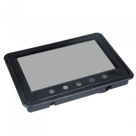 9" TFT LCD Car Rearview Color Monitor for VCD DVD GPS Camera