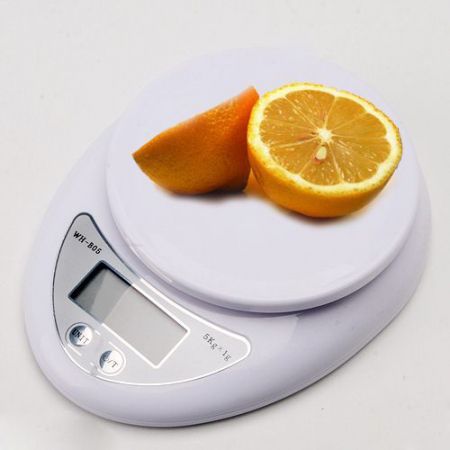 LUD 5000g/1g 5kg Digital Kitchen Food Diet Postal Scale