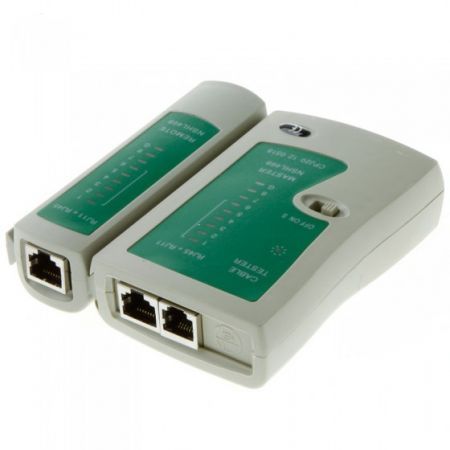 LUD RJ45 RJ11 RJ12 CAT5 UTP NETWORK LAN USB CABLE TESTER