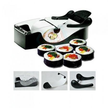 LUD Perfect Roll Sushi Maker Roller Machine DIY Easy Kitchen Magic Gadget