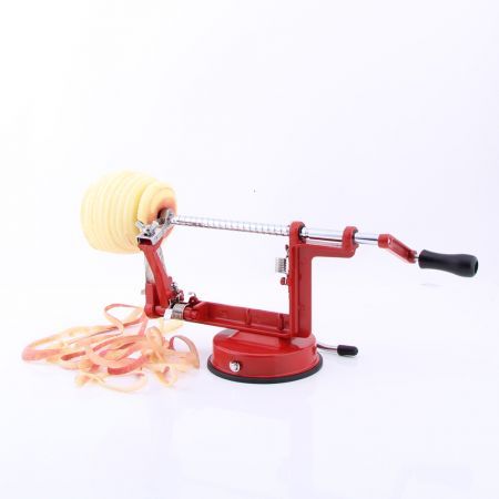 LUD 3 in 1 Apple Slinky Machine Peeler Corer Potato Fruit Cutter Slicer Kitchen Tool-Cloro Random