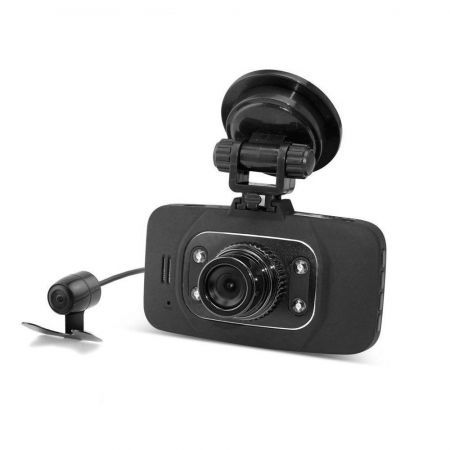 X80 Dual lens 2.7" LCD 720P HD CAR DVR Camera Video Recorder+Rear View Camera