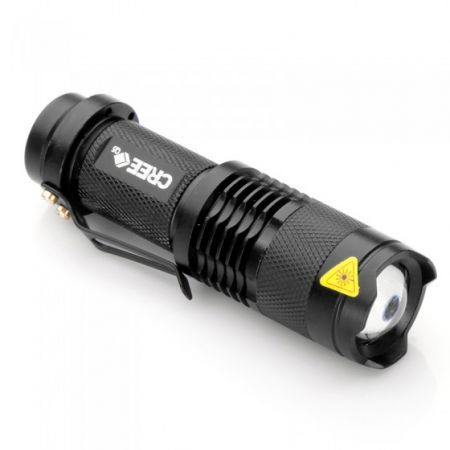 180LM 300LM 1600LM Adjustable Focus Beam CREE LED Flashlight Set