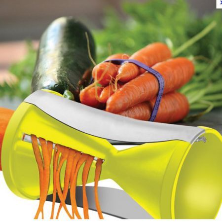 LUD Kitchen Spiral Shred Vegetable Fruit Process Device Cutter Slicer Peeler Tool