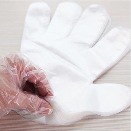 300 Clear Disposable Plastic Gloves