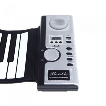 Flexible Roll Up Electronic Soft Keyboard Piano Portable 61 Keys