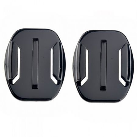 2pcs Flat + 2pcs Curved Adhesive Mount for GoPro Hero1/2/3/3+ Camcorder