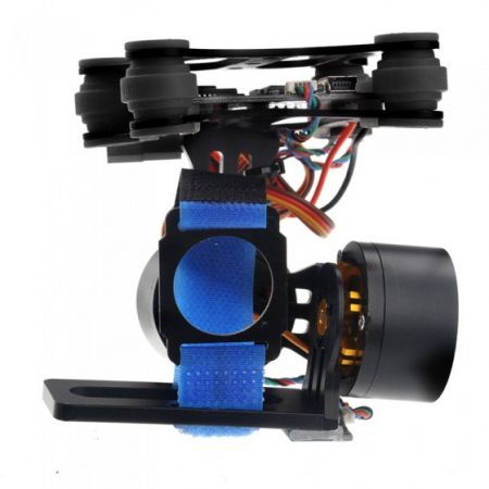 CNC Brushless Gimbal Camera Mount with Motor & Controller FPV PTZ for Gopro 2 3 3+ DJI Phantom ST-303