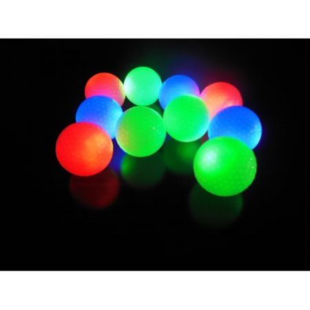 3PCS Luminous Light Up Golf Balls LED Glow Night