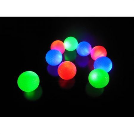 3PCS Luminous Light Up Golf Balls LED Glow Night