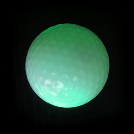 LUD 5PCS Luminous Light Up Golf Balls LED Glow Night