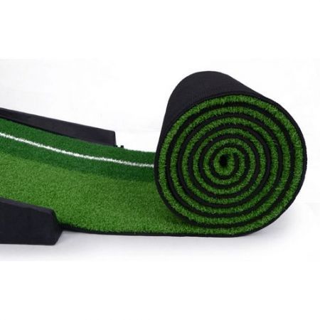 LUD Grass Turf Auto Ball Return Golf Putting Practice Mat