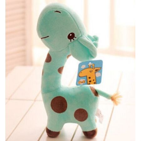 Cute Giraffe Plush Doll Toy Collection Decoration Plaything for Kids Children Green