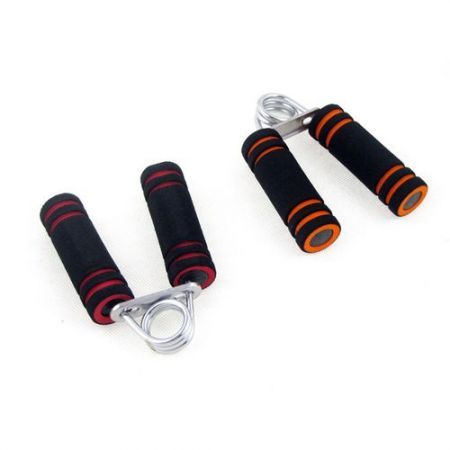 LUD 2PCS Fitness Spring Hand Grip Exercise Forearm Strength Builder Wrist Arm Exerciser