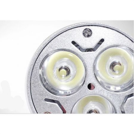 3W E27 LED Light Lamp Bulb Spotlight Warm White