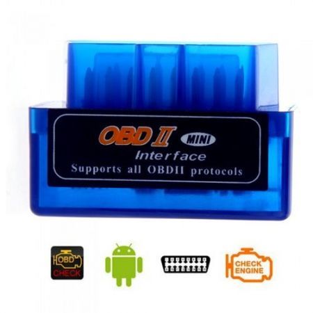 Mini V1.5 ELM327 OBD2 Bluetooth Interface Auto Car Scanner Diagnostic Tool for Android