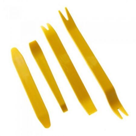 LUD 12Pcs Practical Install Removal Repair Tool For Car Audio Orange