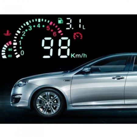 Car HUD Vehicle-mounted Head Up Display System OBD?? Overspeed Warning Fuel Consumption