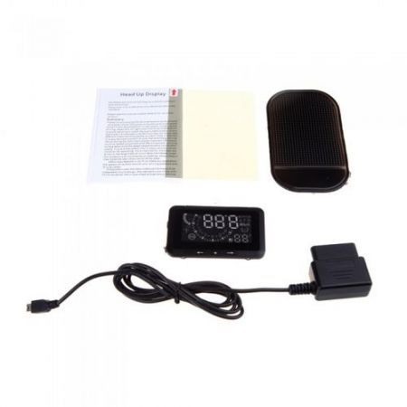 Car HUD Vehicle-mounted Head Up Display System OBD?? Overspeed Warning Fuel Consumption