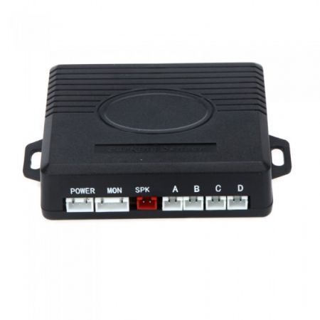 4 Parking Sensors Car Reverse Backup Radar System LED Display Sound Alert