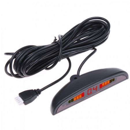 Car LED Parking Reverse Backup Radar with 4 Sensors