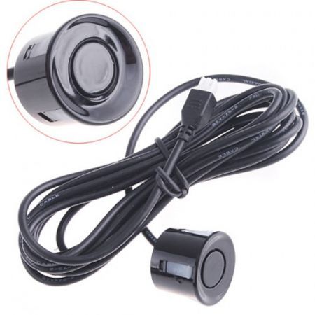 4 Parking Sensors LED Car Backup Reverse Radar Kit