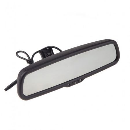 12V 4 Parking Sensors 4.3" LCD Display Camera Video Car Rearview Mirror Reverse Radar System