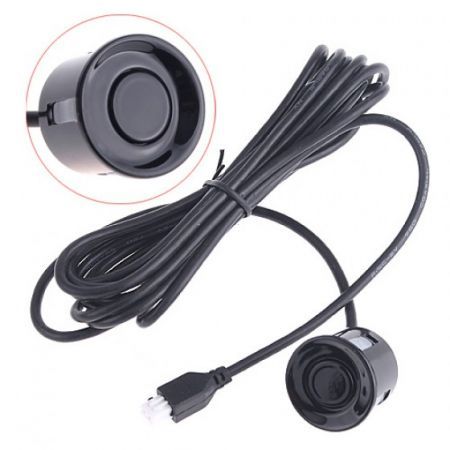 4 Parking Sensors LED Car Backup Reverse Radar Kit