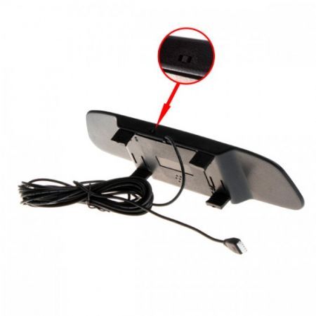 4 Parking Sensors Car Backup Reverse Radar Rearview Mirror