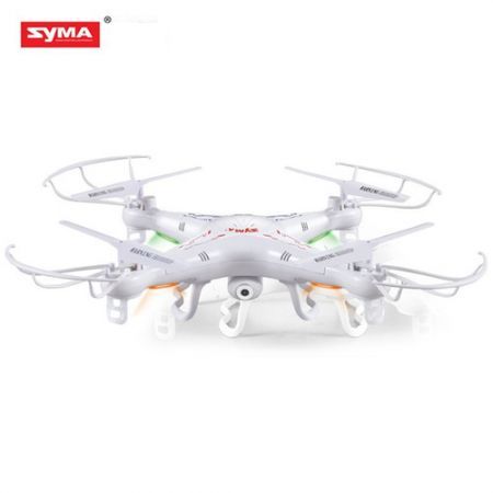 Syma X5C 2.4GHz 4 Channel Quadcopter 6 Axis Gyro 360 Degree 3D Somersault Mini Aircraft HD Camera Equipment Aircraft with LED Light