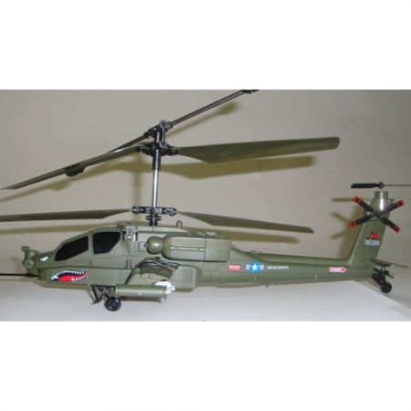 SYma S113G 3ch RC Military Helicopter - Green