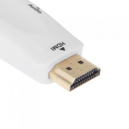 1080P HDMI Male to VGA Female Adapter Video Converter with Audio Output