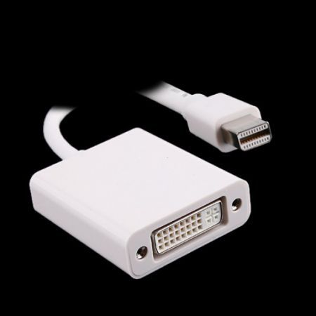 Mini DisplayPort DP To DVI Adapter Cable For Apple Macbook Pro