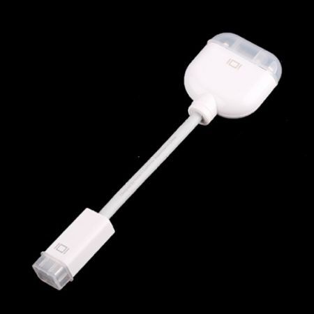 Mini DVI To VGA Adapter Cable For Apple Macbook Pro 3Inch