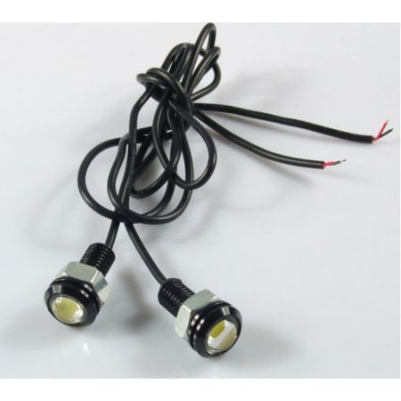 2pcs 12V 9W 23cm Car Eagle Eye LED Day Running Lights & Screw Energy Saving Reverse Lamp