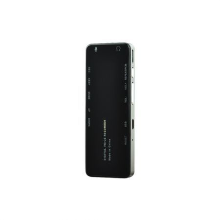 K5 Professional High-definition Digital Voice Recorder Dictaphone with LED Screen and Mp3 Player Function - Black (8GB)