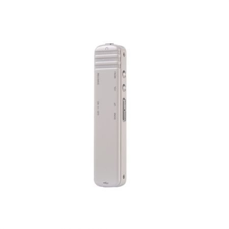 806 1.3" LCD Digital Voice Recorder w/ Built-in Speaker - White (4GB)